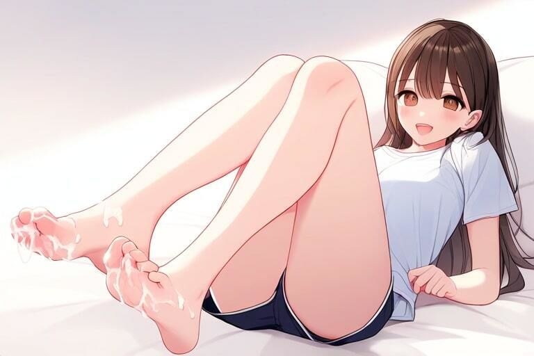 メンヘラ彼女の足コキ作戦〜嫌がりながらも変態を肯定してくれる〜 サンプル9ページ目