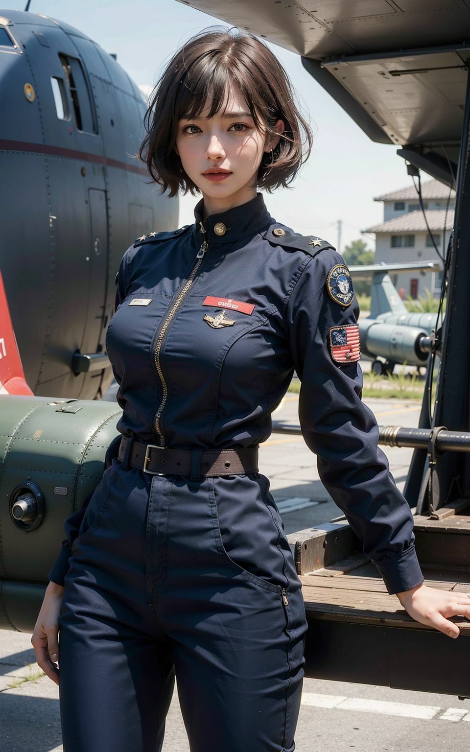 空軍女子（1） サンプル1ページ目