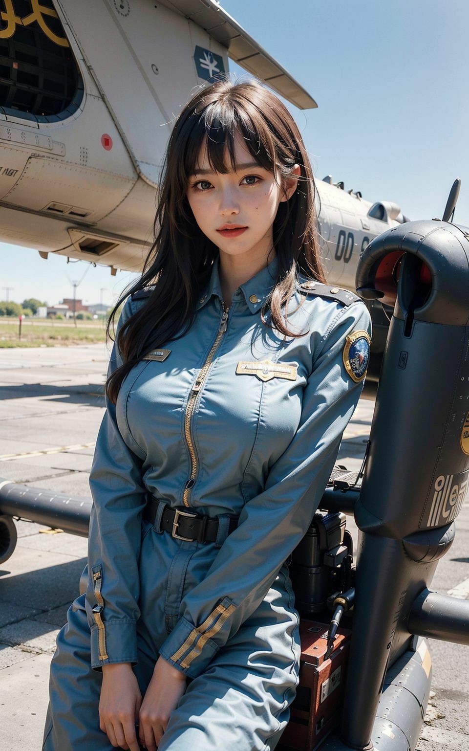 空軍女子（1） サンプル3ページ目