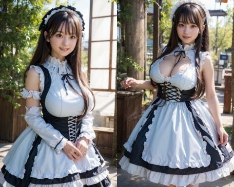 AIグラビア写真集31〜爆乳三十路白ロ○ータ〜 サンプル2ページ目