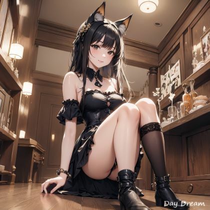 猫耳ごすろりがーる サンプル1ページ目