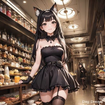 猫耳ごすろりがーる サンプル2ページ目