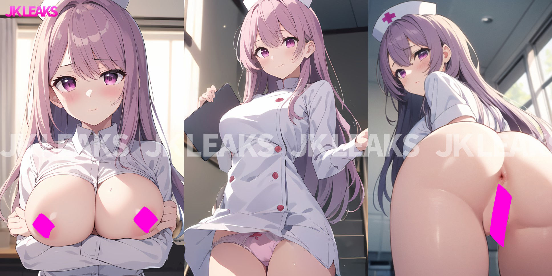 JKLEAKS 26 - ナースの卵・恥じらいおちんちん看護編 -【おまけアニメ付】 サンプル1ページ目