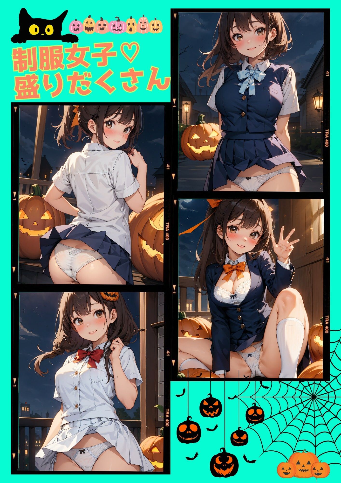 ハロウィンが待ちきれない！ サンプル1ページ目