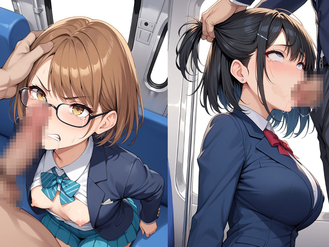 痴〇集団にイカされちゃう制服娘 サンプル3ページ目