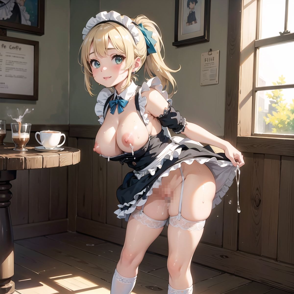 【PART6】アキバの客引きに着いてったら、ヤらせてくれるメイド喫茶だった サンプル6ページ目