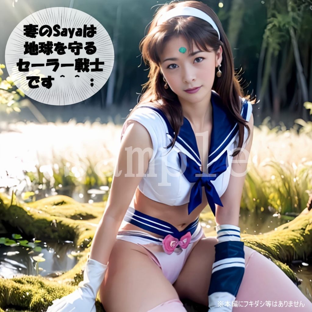 Sayaの変態日記/激ヨワセーラー戦士/怪物と触手編 サンプル1ページ目