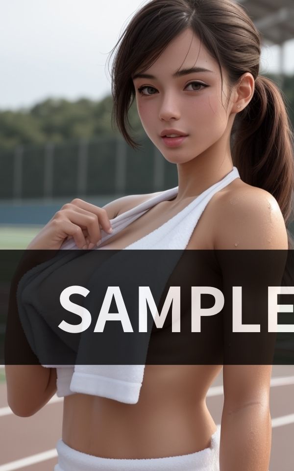 女子陸上部 鍛え抜かれた身体を魅せる サンプル2ページ目