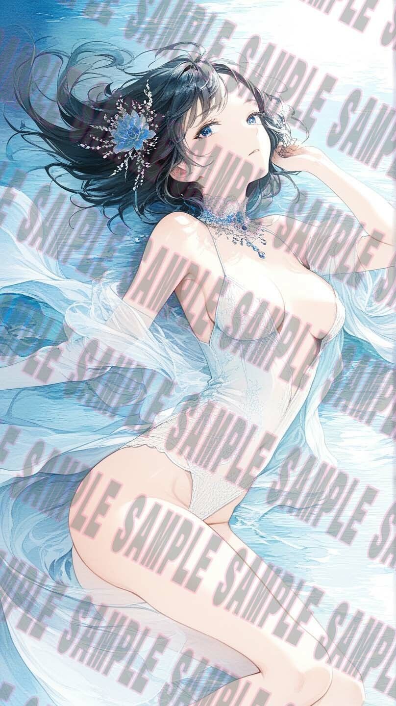 感動 AIアート 美女 絵画集 藍風 vol 1 サンプル2ページ目
