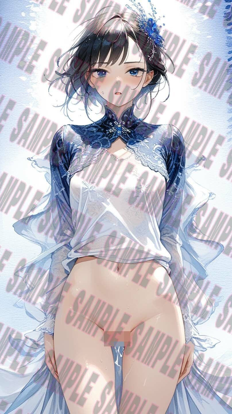 感動 AIアート 美女 絵画集 藍風 vol 1 サンプル5ページ目