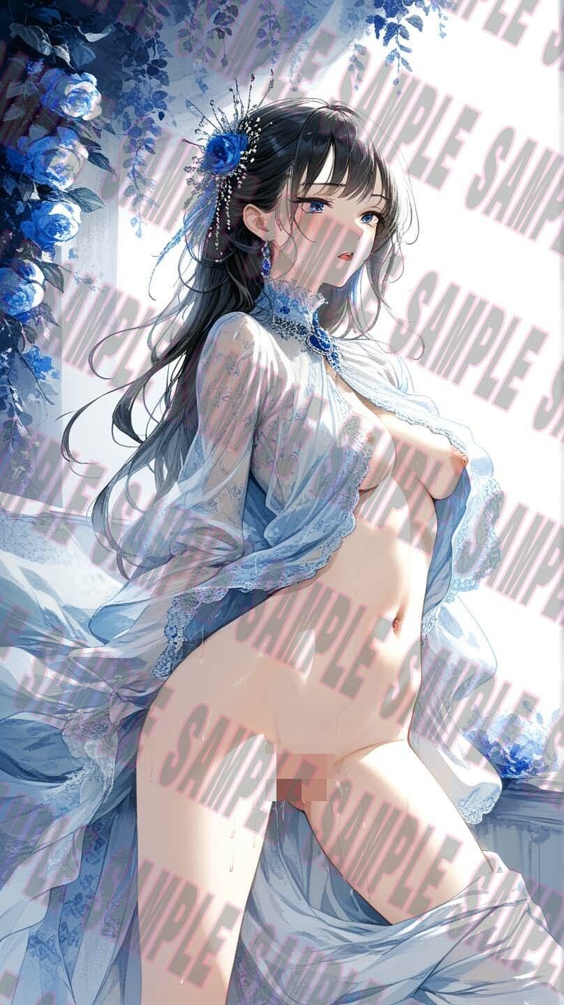 感動 AIアート 美女 絵画集 藍風 vol 1 サンプル6ページ目