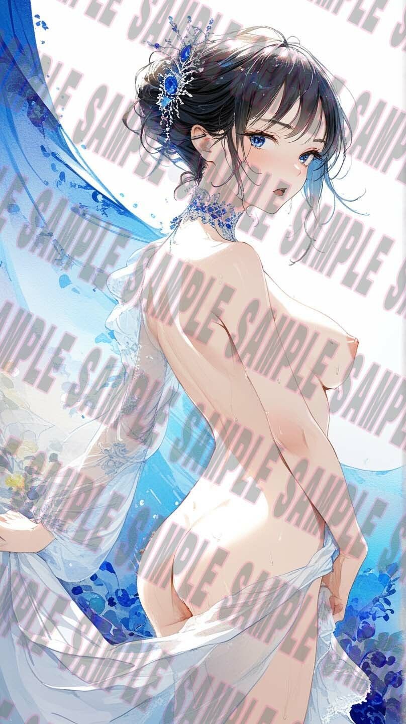 感動 AIアート 美女 絵画集 藍風 vol 1 サンプル8ページ目
