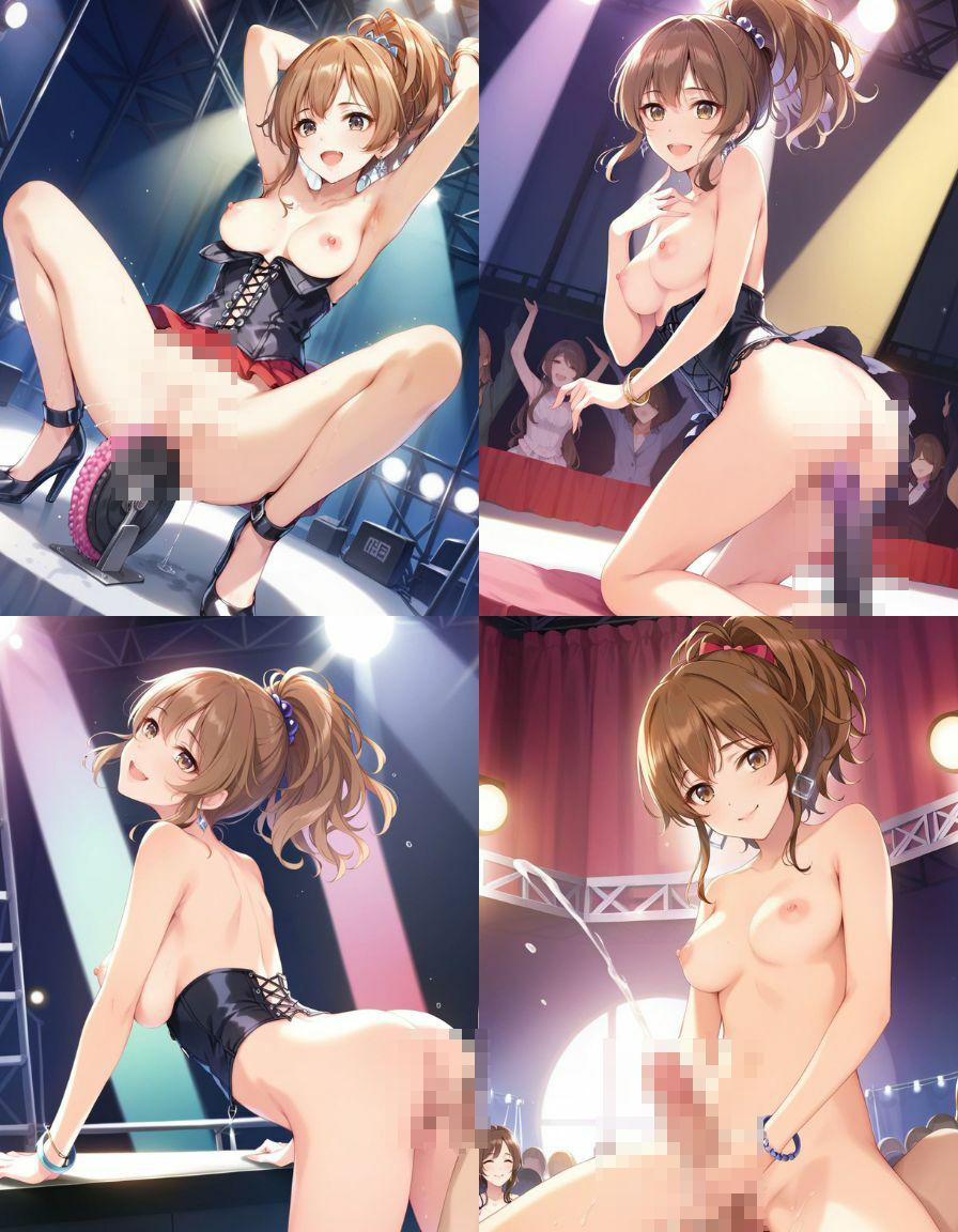 アイドルストリッパー 秘密の館編！！ 秘密裏に開催される富豪たちの享楽 サンプル8ページ目