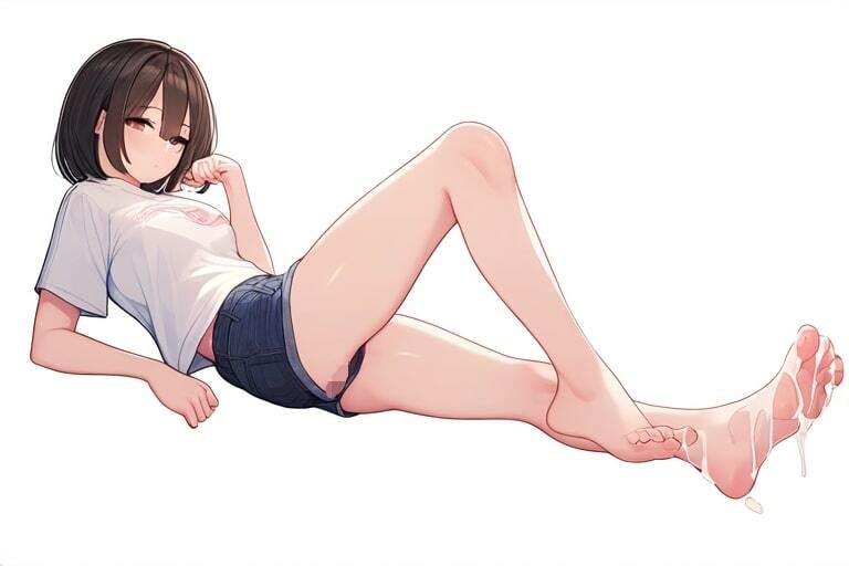 足コキ女の子と気持ちいいことする〜いっぱい出すよぉぉお〜 サンプル1ページ目