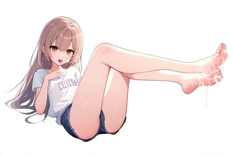足コキ女の子と気持ちいいことする〜いっぱい出すよぉぉお〜 サンプル3ページ目