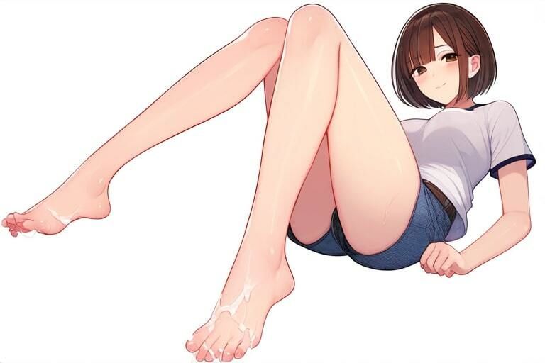 足コキ女の子と気持ちいいことする〜いっぱい出すよぉぉお〜 サンプル6ページ目