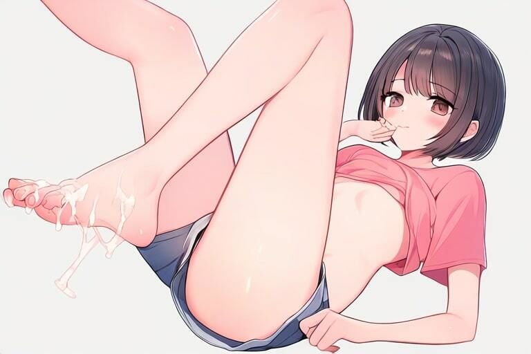 足コキ女の子と気持ちいいことする〜いっぱい出すよぉぉお〜 サンプル8ページ目