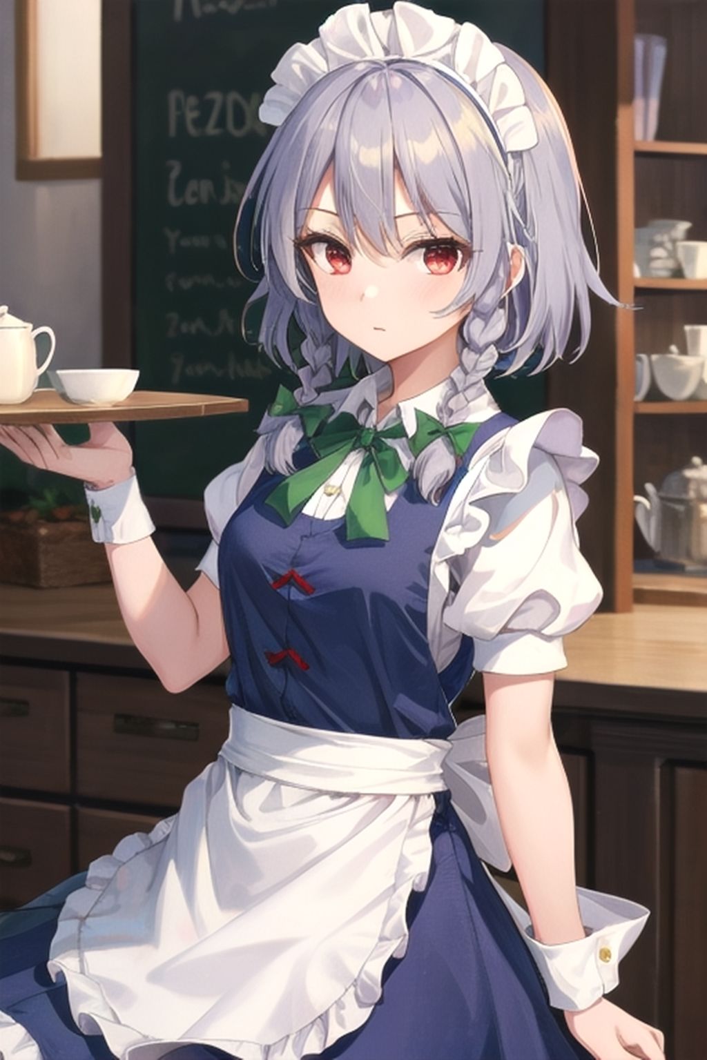ある日、クール系の幼なじみがエッチな咲夜さんになった件 サンプル4ページ目