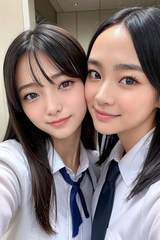 2人の可愛い女の子 サンプル2ページ目