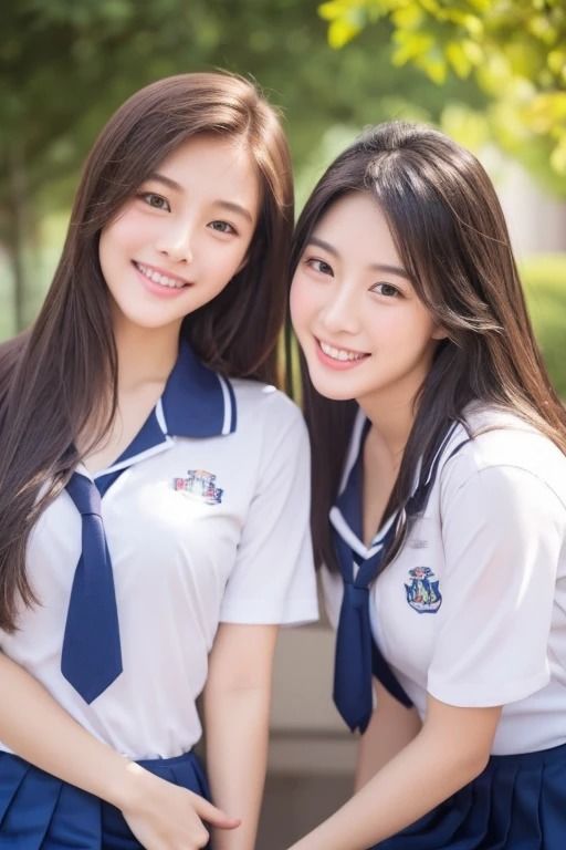 2人の可愛い女の子 サンプル4ページ目