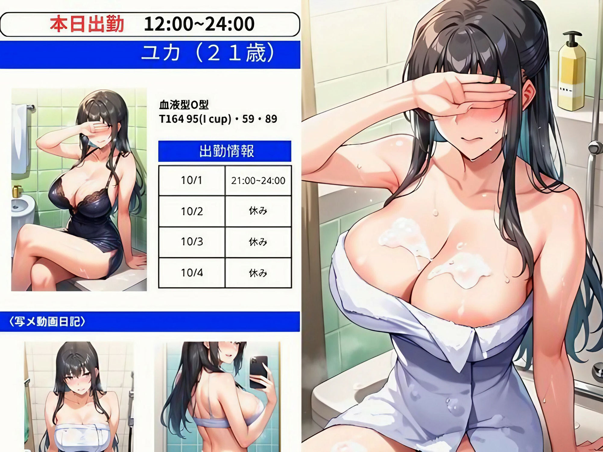 とある一家の風俗日記 橘家の裏事情 サンプル3ページ目