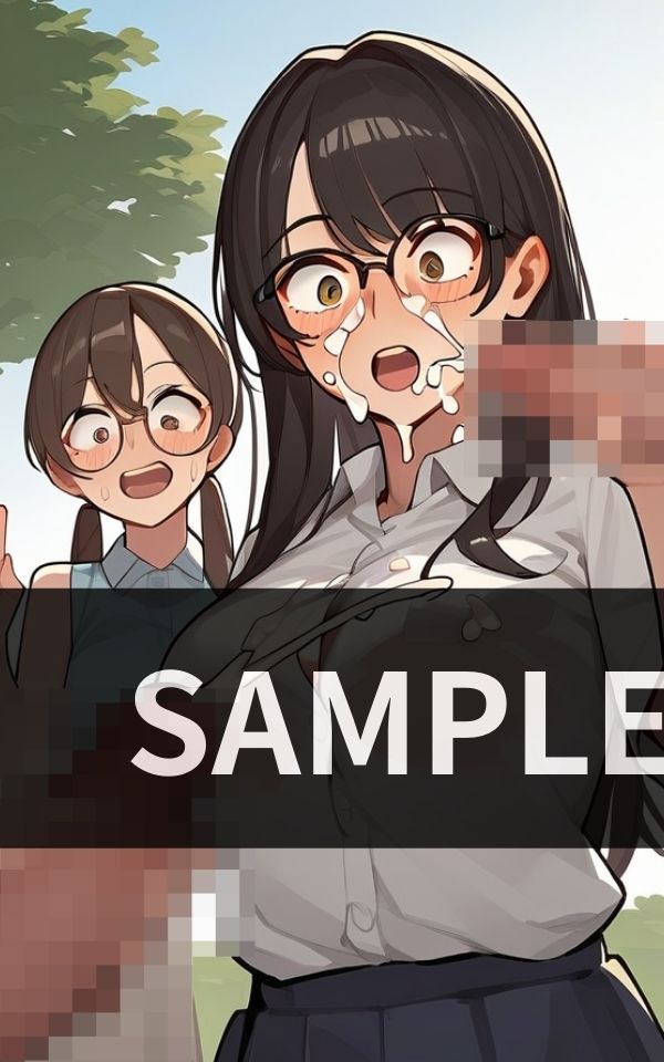 メガネっ子と ハーレム乱交 しっかり ぶっかけ サンプル3ページ目