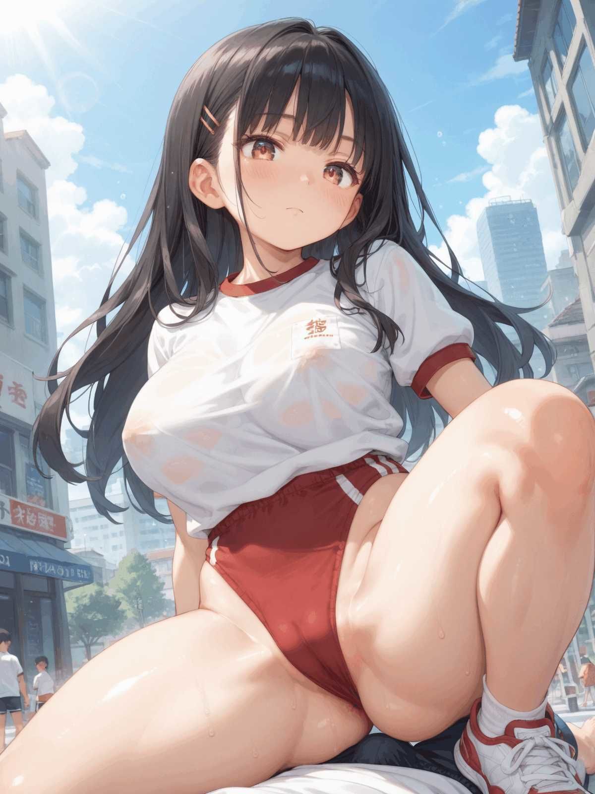 ブルマ大戦 〜君、尻給うことなかれ〜 サンプル10ページ目