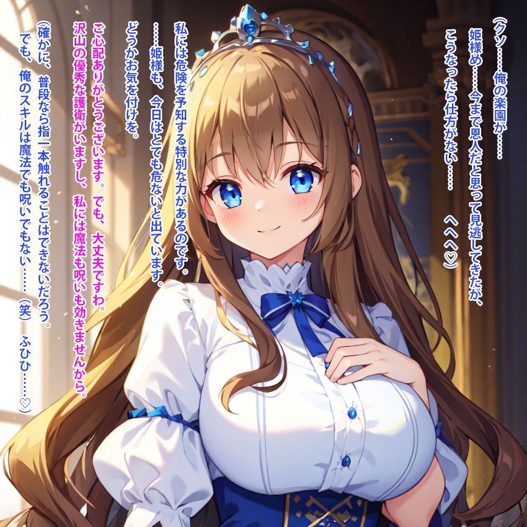 スキルで異世界お嬢様をピンチにしては救い出してセクハラ＆中出し放題 サンプル8ページ目