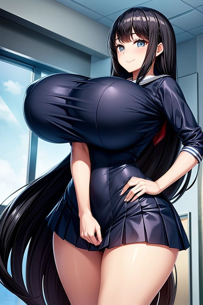 爆乳コスプレ美女【妄想イラスト美女図鑑vol.120】 サンプル5ページ目