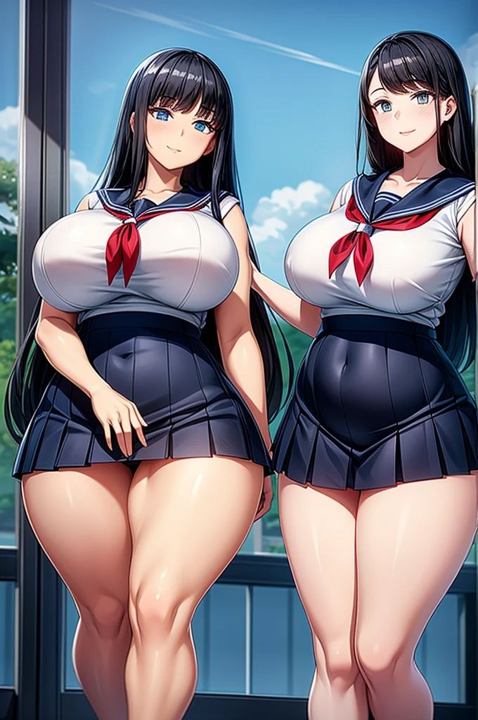 爆乳コスプレ美女【妄想イラスト美女図鑑vol.120】 サンプル6ページ目