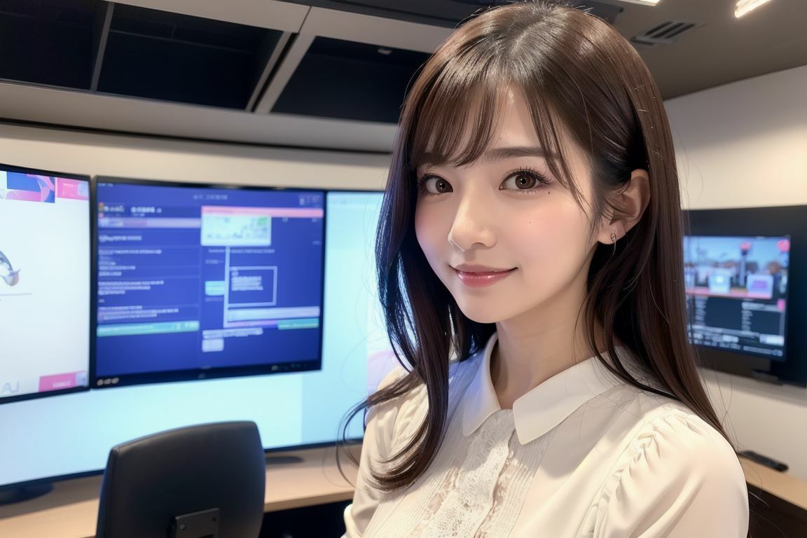Generated Girls Collection vol.11 女子アナブラウス編 サンプル1ページ目