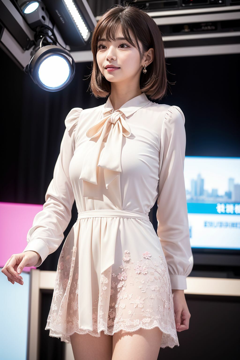 Generated Girls Collection vol.11 女子アナブラウス編 サンプル2ページ目