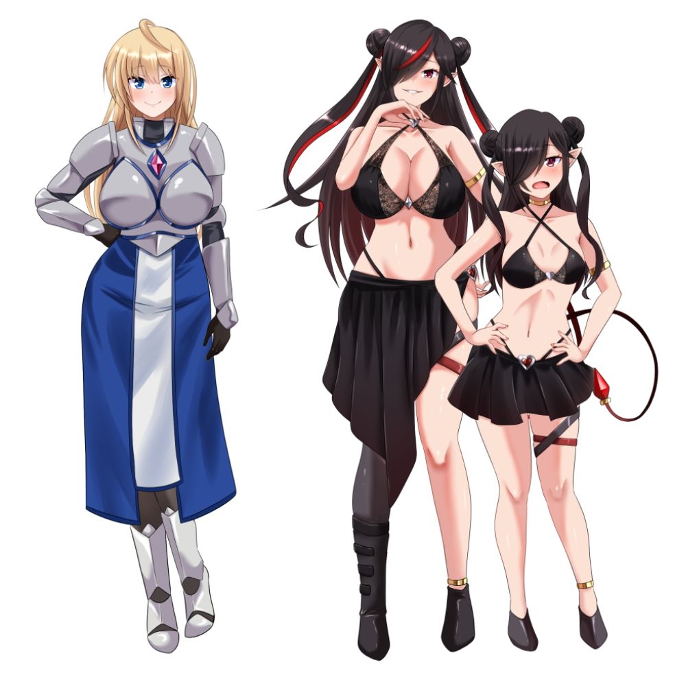 女キャラになった俺。サキュバスにレベルを吸われて犯●れる。 サンプル5ページ目