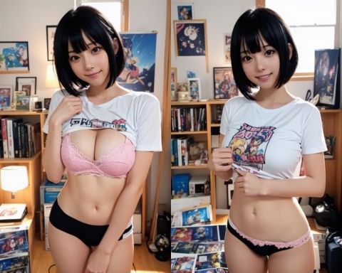 AIグラビア写真集35〜妹の部屋で〜 サンプル4ページ目