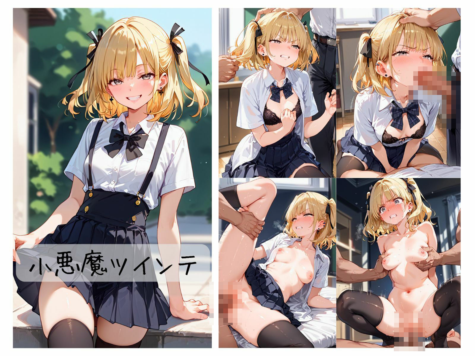 制服女子わからせまとめ2 サンプル1ページ目