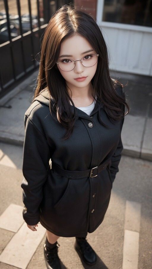 眼鏡っ娘でパシャリ写真集 サンプル3ページ目