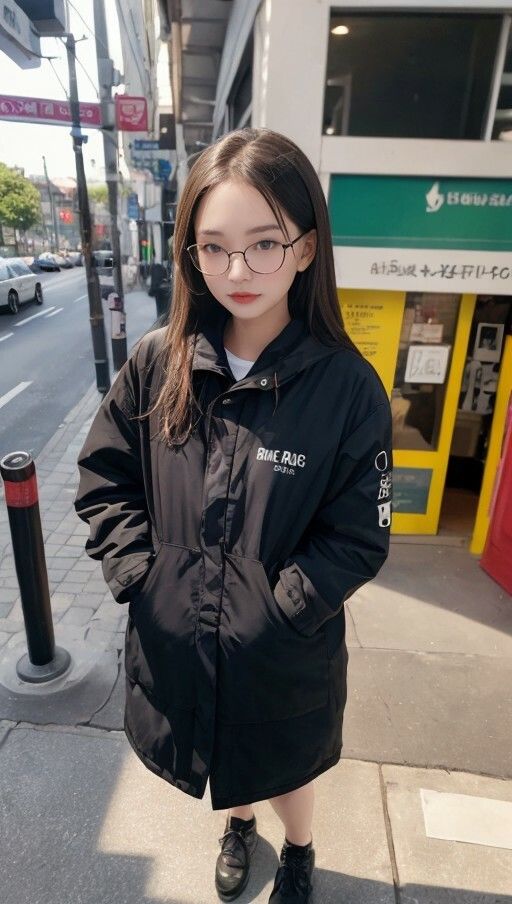 眼鏡っ娘でパシャリ写真集 サンプル4ページ目