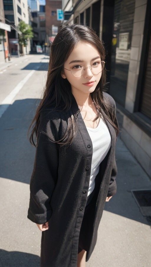 眼鏡っ娘でパシャリ写真集 サンプル5ページ目