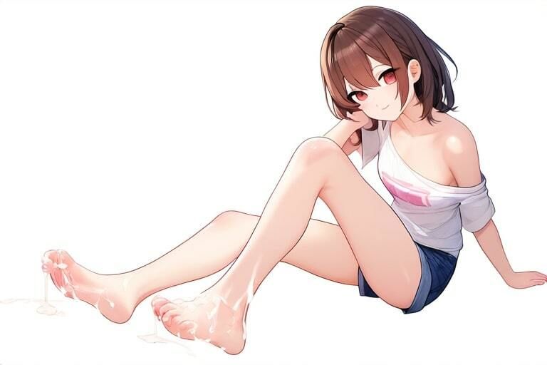 セミロング女子の足コキ〜綺麗な身体いただきます〜 サンプル9ページ目