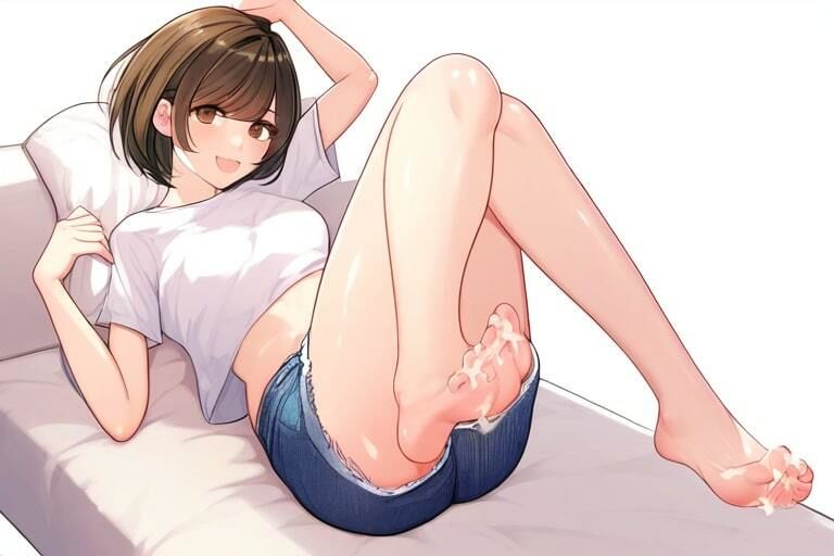 セミロング女子の足コキ〜綺麗な身体いただきます〜 サンプル10ページ目