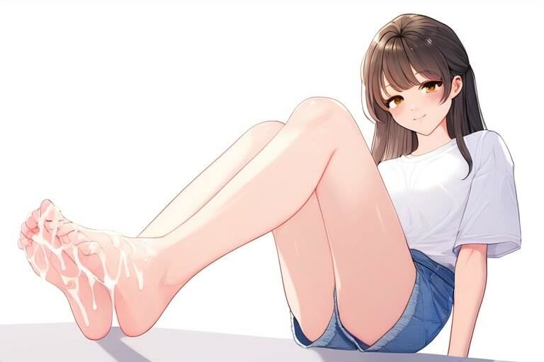 気持ちいいことが好きな女の子〜足コキと本気エッチ〜 サンプル9ページ目