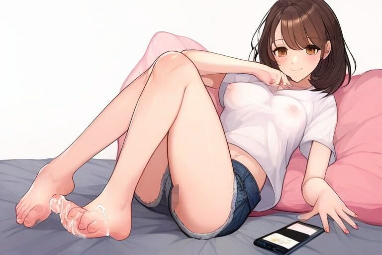 気持ちいいことが好きな女の子〜足コキと本気エッチ〜 サンプル10ページ目