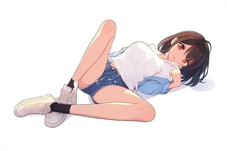黒髪清楚な女の子とお遊戯〜足コキそして足コキ次も足コキ〜 サンプル5ページ目