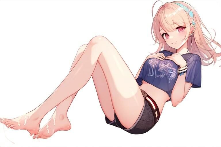黒髪清楚な女の子とお遊戯〜足コキそして足コキ次も足コキ〜 サンプル8ページ目