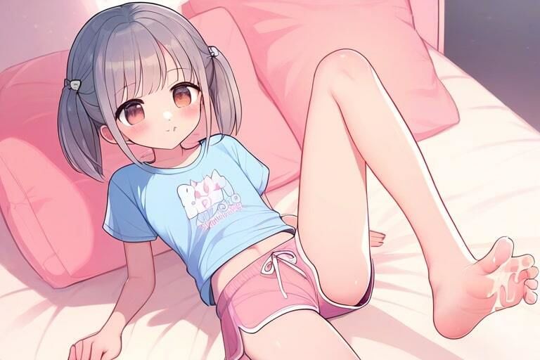 女の子の臭い足の匂いでイク！〜気持ちいいぶっかけの時間だよ〜 サンプル8ページ目