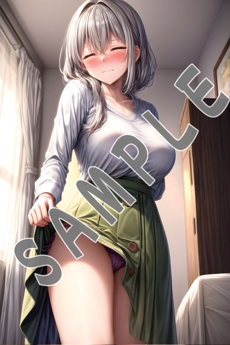 美少女キャラクター達に嫌そうな顔でパンツ見せてもらう【全部分かればオタクの神】 サンプル5ページ目