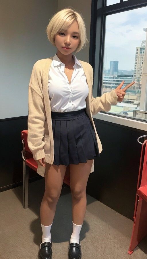 制服コスでパシャリ写真集 サンプル6ページ目