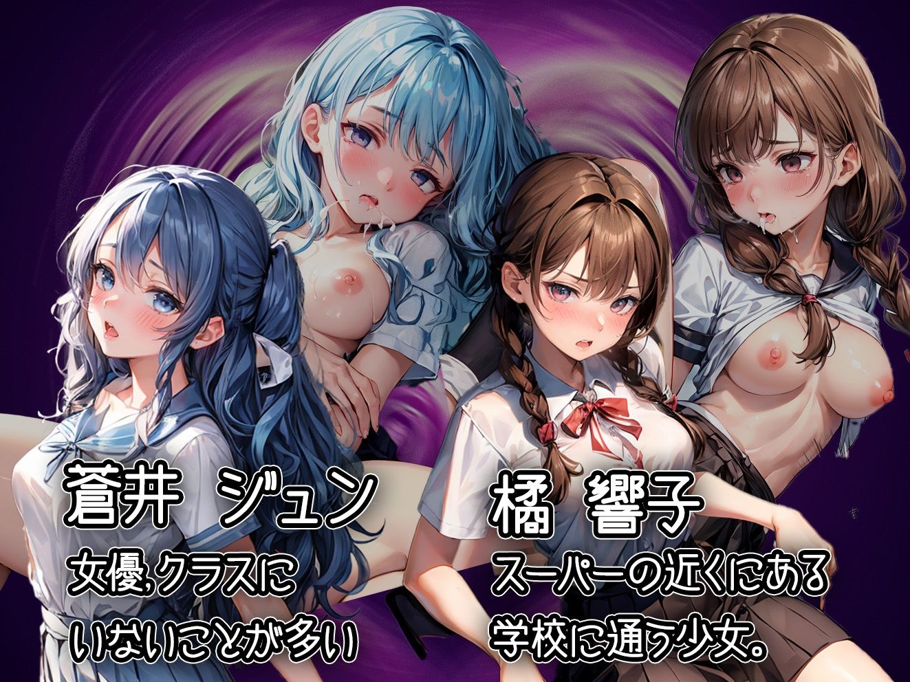 11人の女子校生を催●アプリで洗脳支配して中出ししまくる総集編【セリフ付き】 サンプル4ページ目