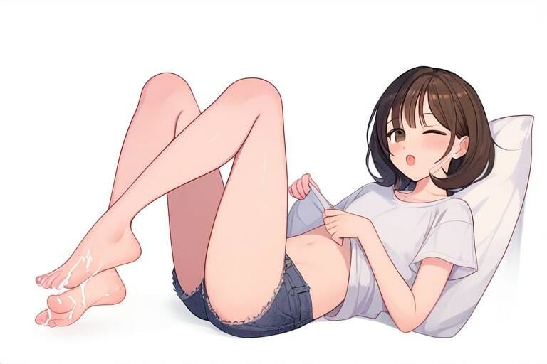 居眠り彼女とエッチな放課後〜この足で踏んでもらっていいか〜 サンプル7ページ目