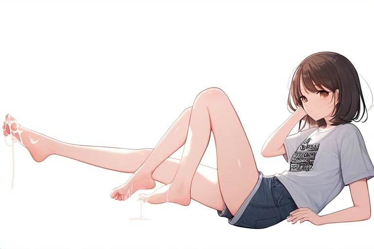 居眠り彼女とエッチな放課後〜この足で踏んでもらっていいか〜 サンプル8ページ目